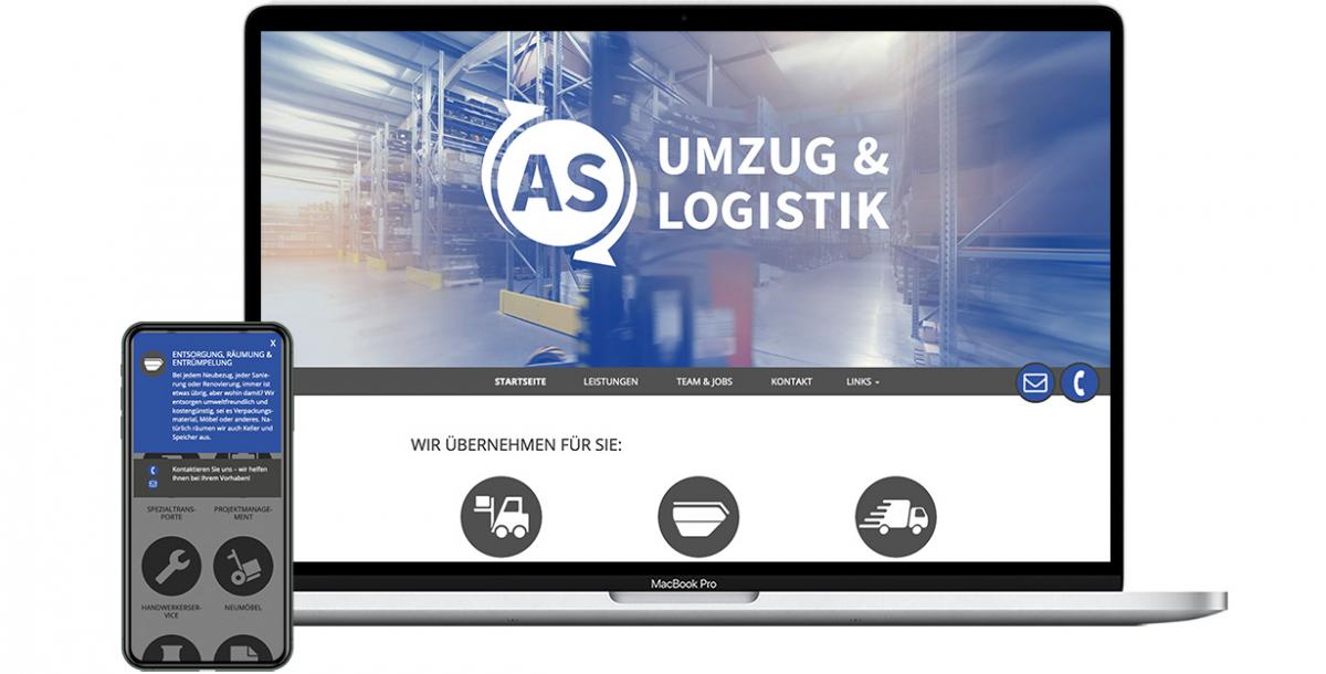 Webdesign: Astrid Setzer – Umzug und Logistik