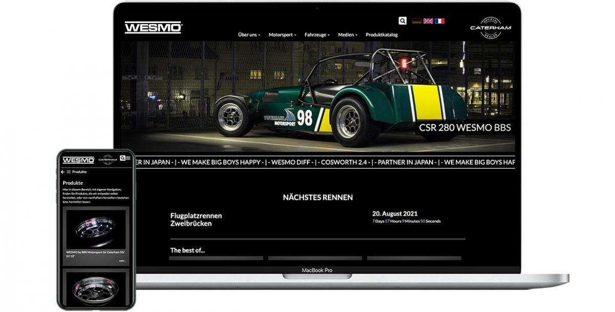 Webdesign: Westermann Motorsport